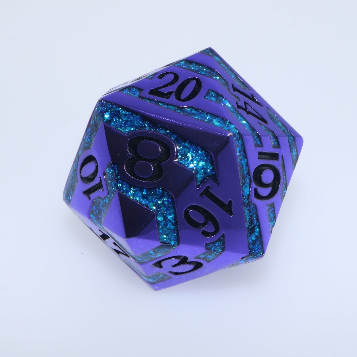 Oversized Cosmos D20 Dice