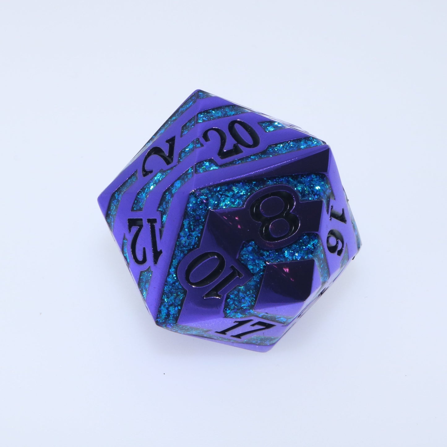Oversized Cosmos D20 Dice