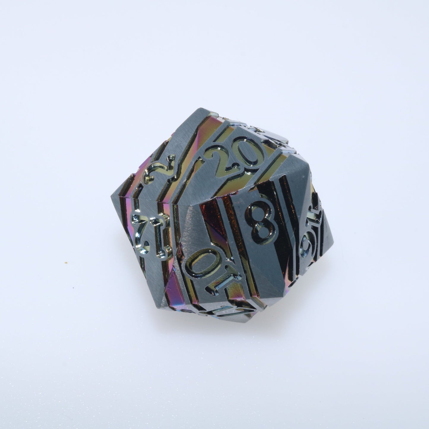 Oversized Etched Prism d20 Dice