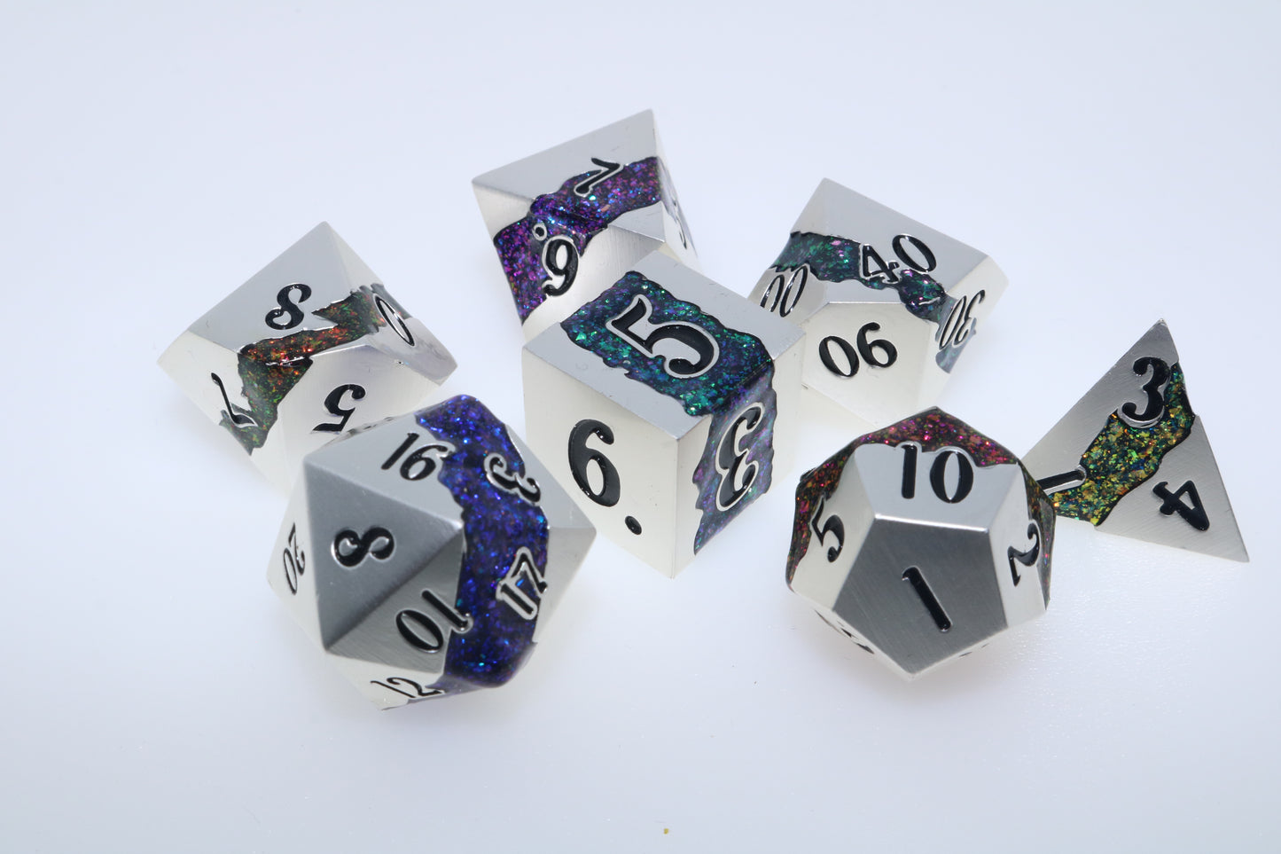 Reflection Cavern Dice (set of 7)