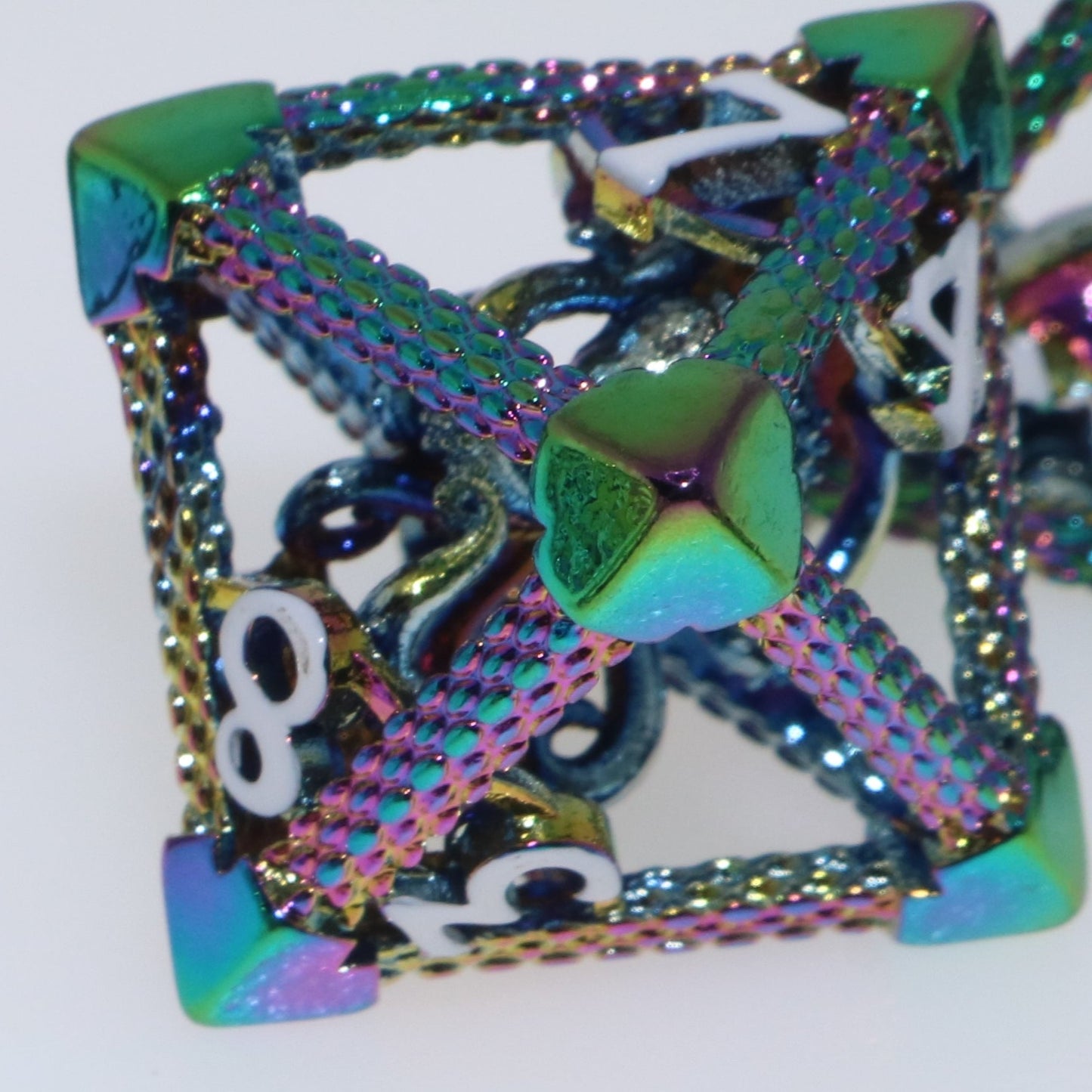 Hollow Octopus Figure Dice (set of 7)