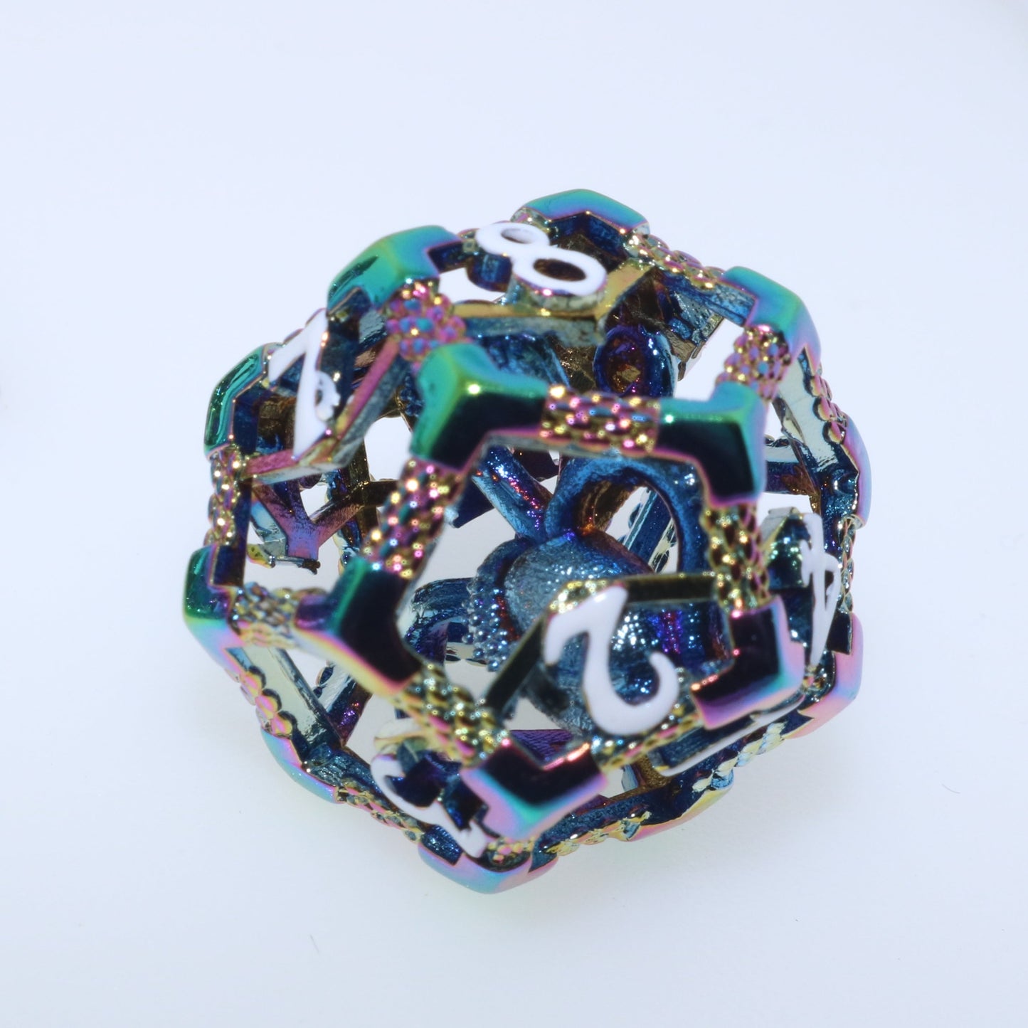 Hollow Octopus Figure Dice (set of 7)