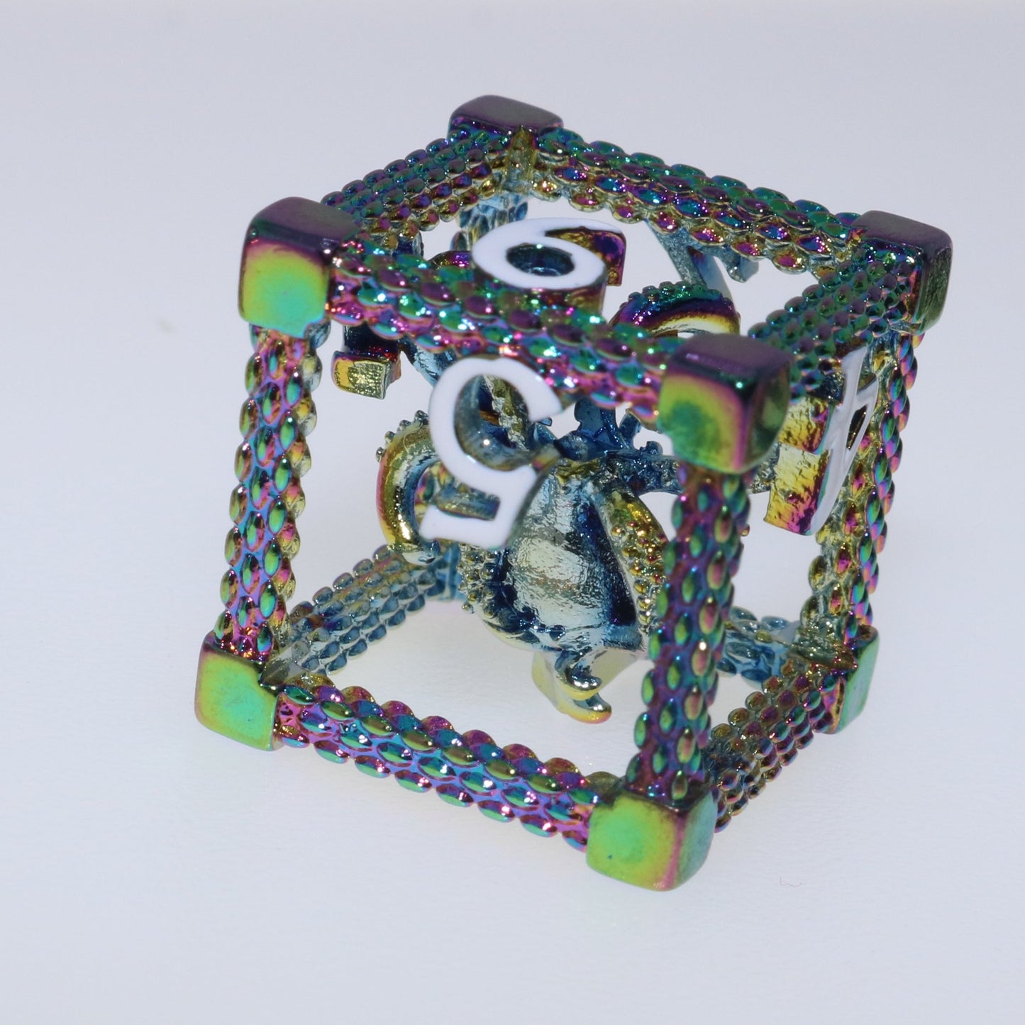 Hollow Octopus Figure Dice (set of 7)