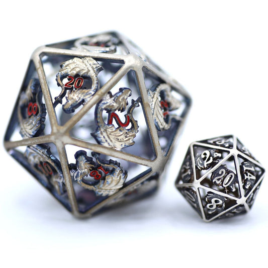 Giant hollow dragon dice