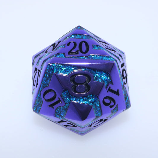 Oversized Cosmos D20 Dice