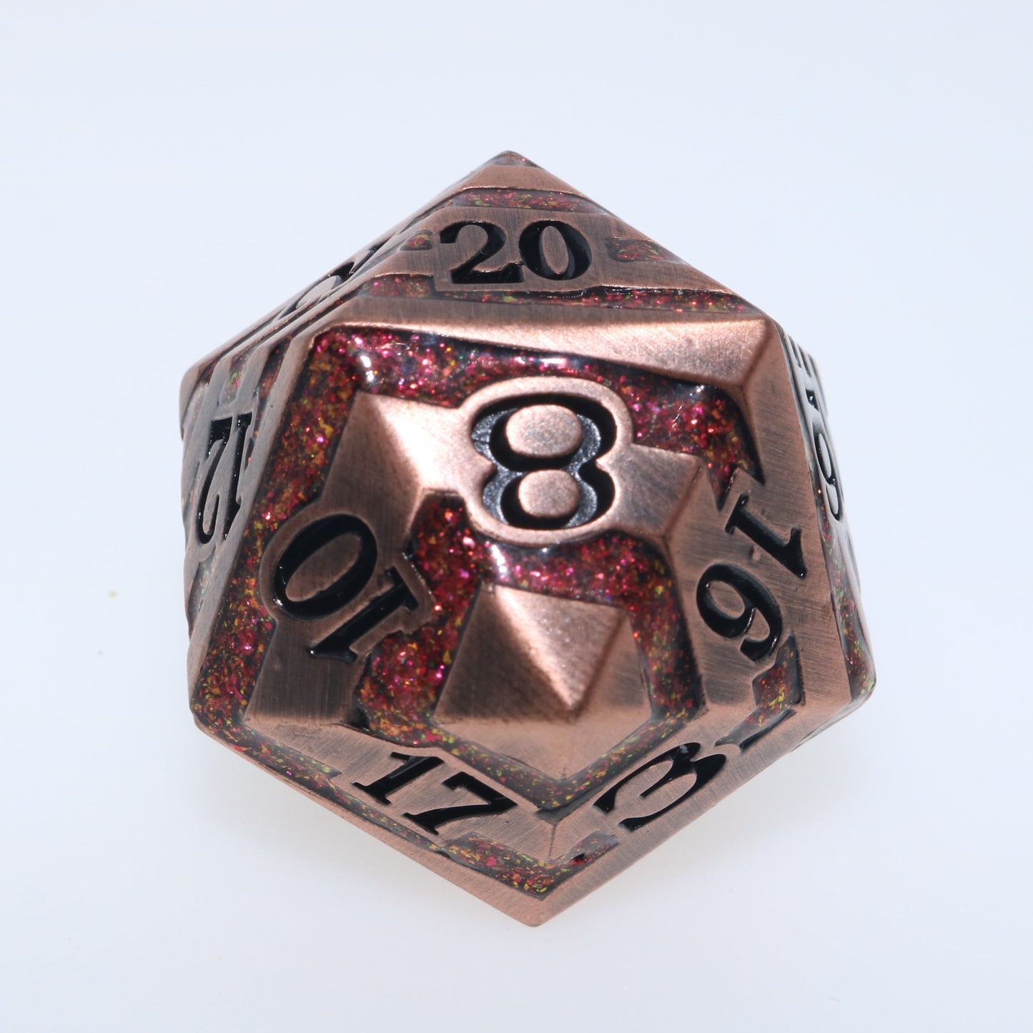 Oversized Rage d20 Dice