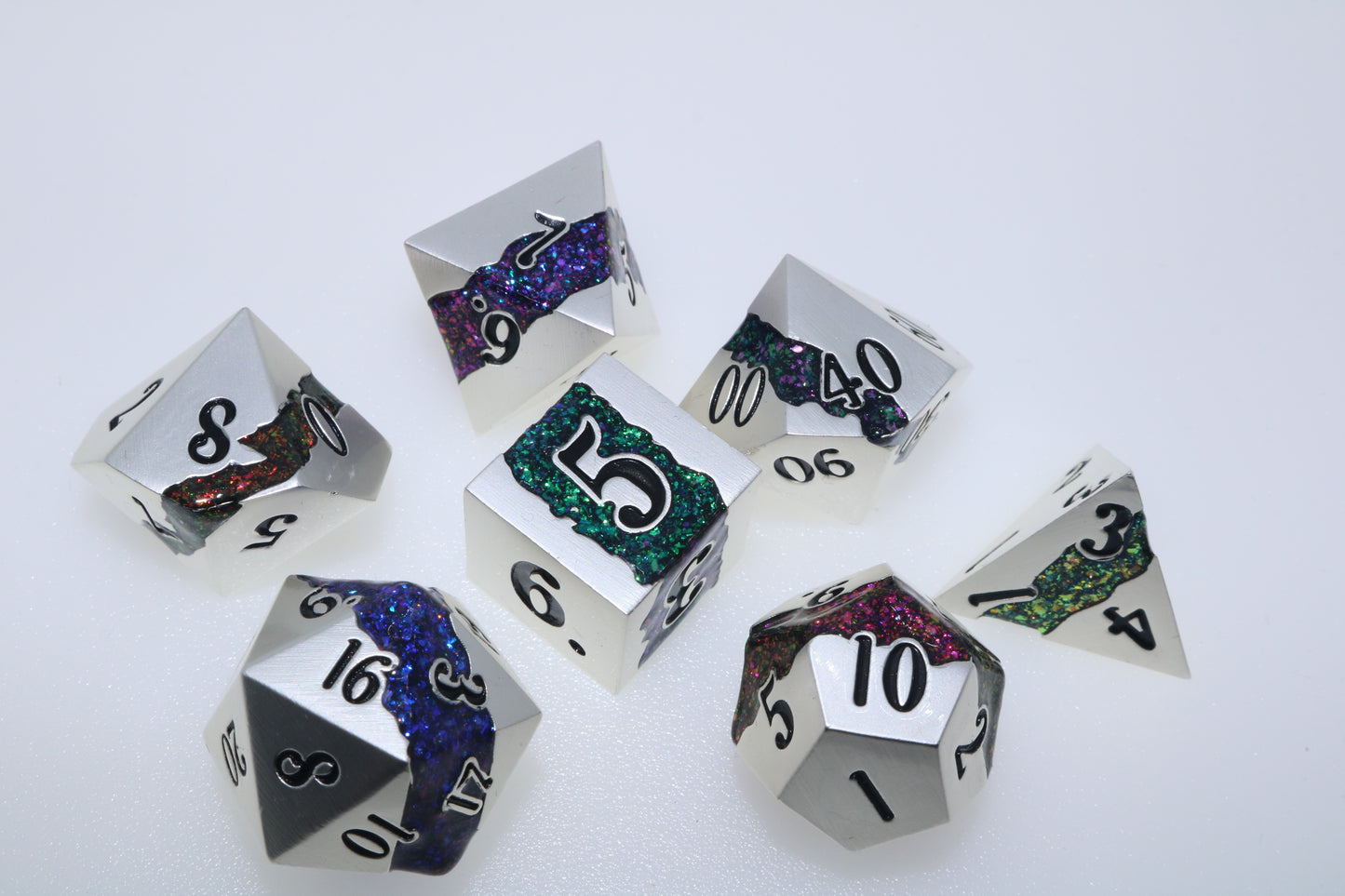 Reflection Cavern Dice (set of 7)