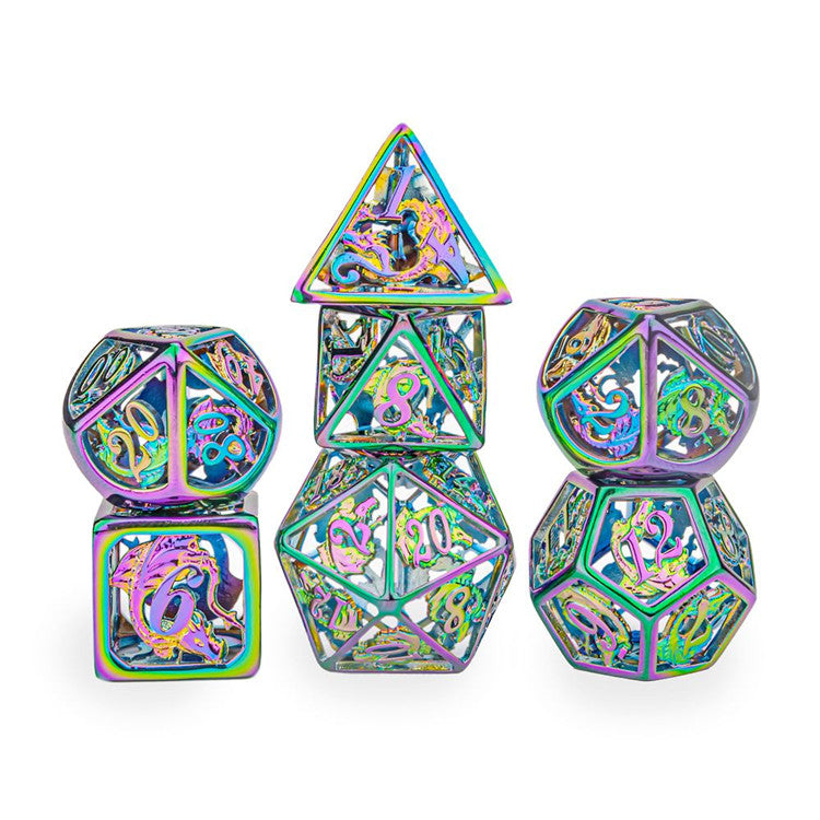 Hollow Quetzalcoatl Dice (Set of 7)