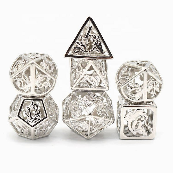 Hollow Quetzalcoatl Dice (Set of 7)